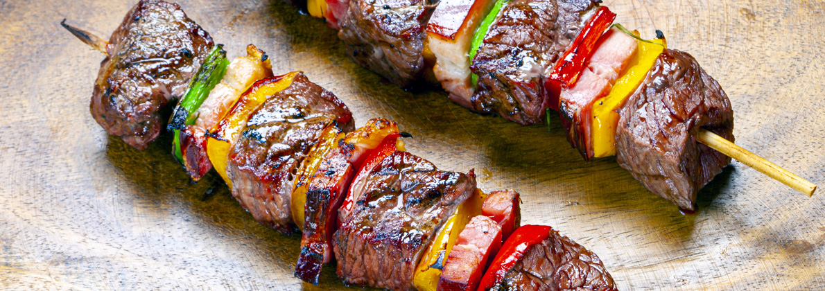 recette de Brochettes de bœuf